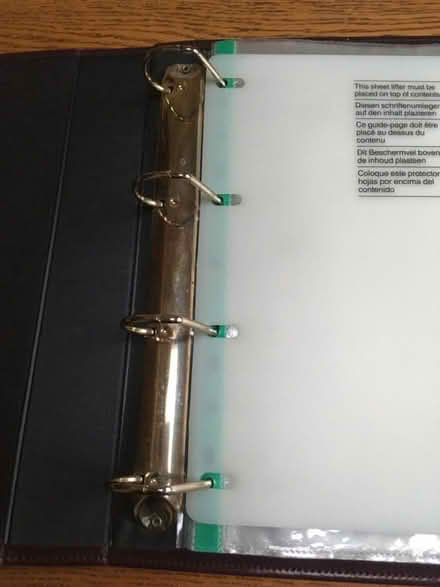 Photo of free 4 hole D ring binder (Tolworth KT6) #3
