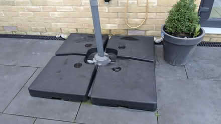 Photo of free Patio Umbrella & base (TN25) #4