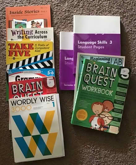 Photo of free Various workbooks for 3-9th grade (Serra park area) #1