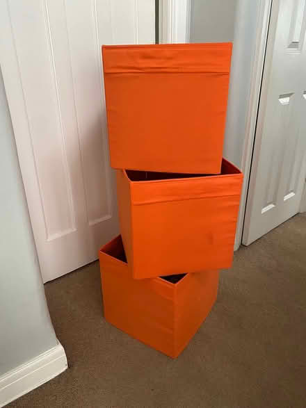 Photo of free Orange storage cubes (Beckenham BR3 3NL) #2