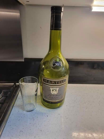 Photo of free Large glass bottle, Cognac (Heath Grove, Buxton) #2