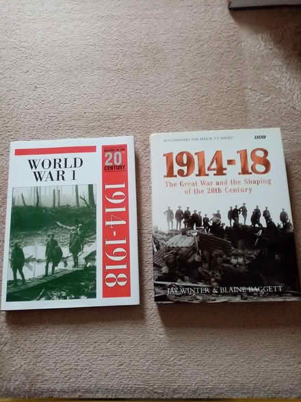Photo of free World War 1 books (Dewsbury WF12) #1