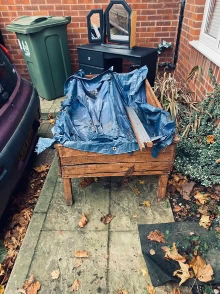 Photo of free very Large wooden Planter (Loughborough LE11) #2