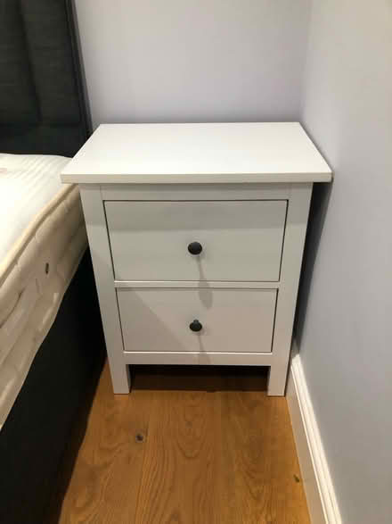 Photo of One white Hemnes bedside table (New Addington - Parkway CR0) #1