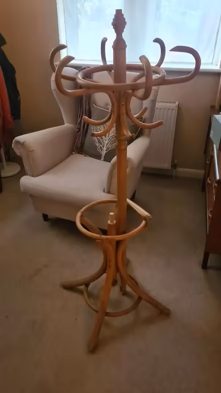 Photo of free Broken bent wood coat stand (Weston Park) #1