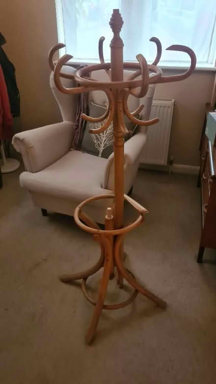 Photo of free Broken bent wood coat stand (Weston Park) #1
