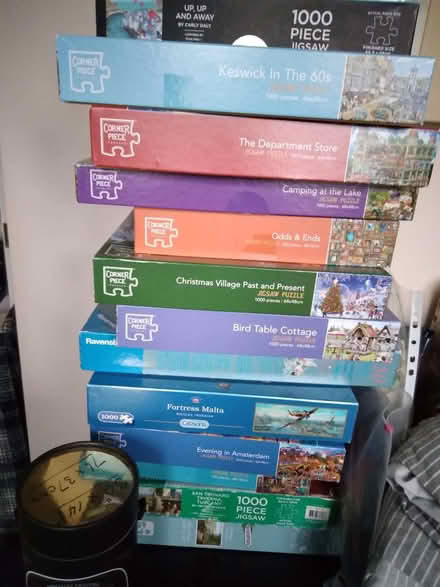 Photo of free Several 1000 and 500 piece jigsaws (Aldridge WS9) #1