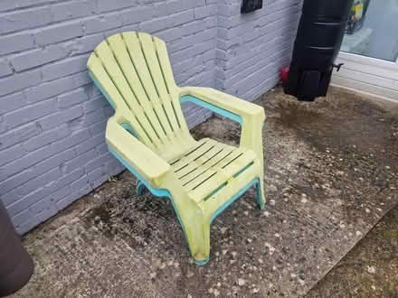 Photo of free Hard plastic garden chairs (Hampden Park BN22) #1