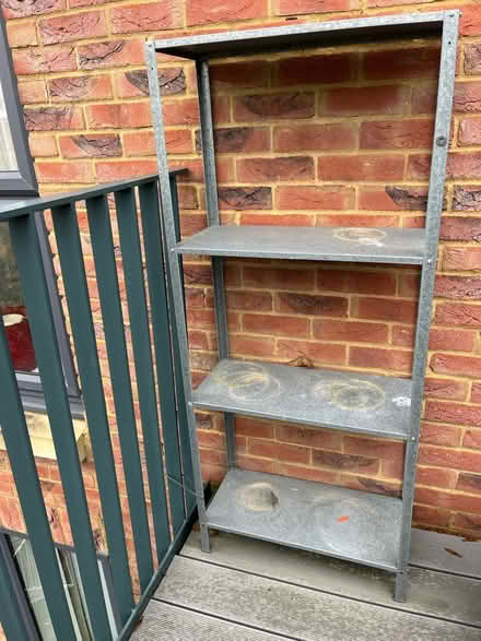 Photo of free Metal shelving unit (Horsham) #1