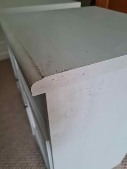 Photo of free Pair white IKEA bedside tables (Banstead, SM7) #4
