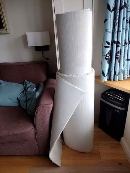 Photo of free 5.2m of new neutral carpet (New Malden KT3) #1