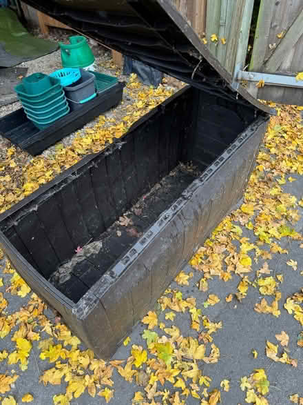 Photo of free Plastic garden storage box (Oxford OX4) #2