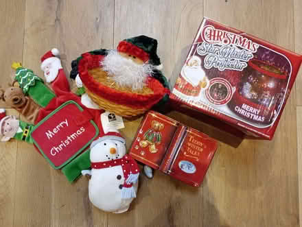 Photo of free Box of assorted Christmas items (Weston) #1