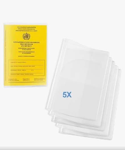 Photo of free Clear Transparent Passport Protector Covers x 4 (Altrincham WA15) #2