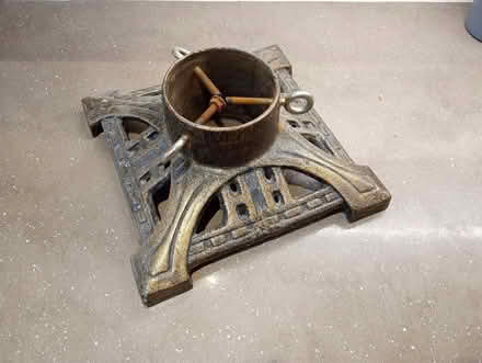 Photo of free Metal Christmas Tree stand (Weston) #1