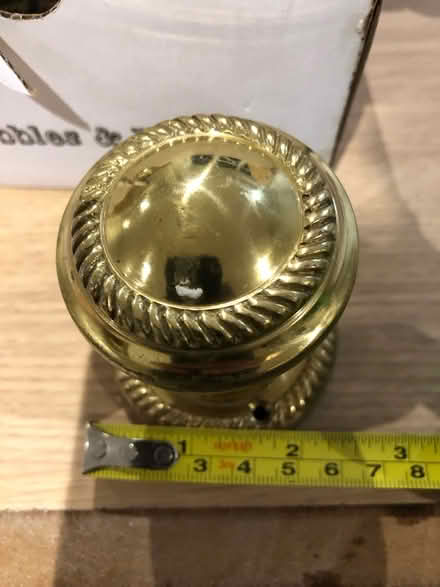Photo of free Solid brass door knobs x4 (SG4 Hitchin) #4