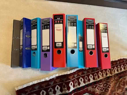 Photo of free Collection of 2-ring binders (Hammersmith W6) #1