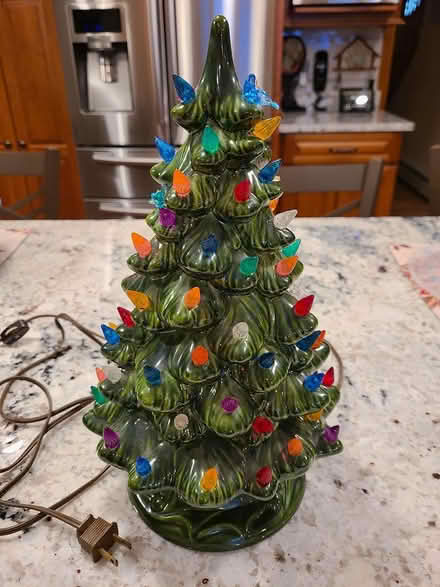 Photo of free Porcelain Christmas Tree (Methuen, MA) #2