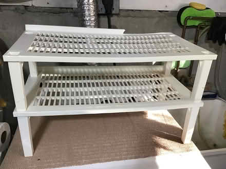 Photo of free Stacking plastic shelves (Conroy Rd & Walkley Rd) #2