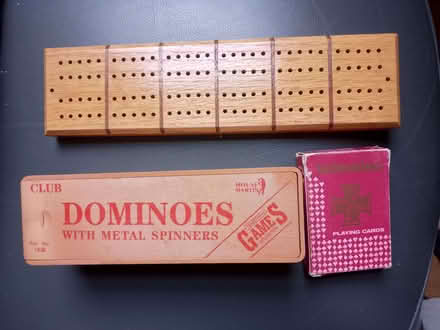 Photo of free Dominos with crib board and cards (Nether Edge S7) #1