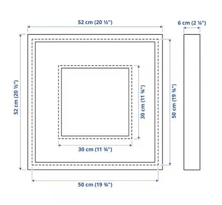 Photo of free 2 Ikea Sannahead picture frames (Rotherhithe SE16) #2