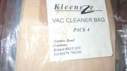 Photo of free Vacuum Bags (langport) #1