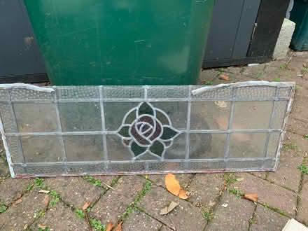 Photo of free Piece of stained glass (Hoole CH2) #1