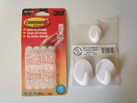 Photo of free Stick on hooks (GU9) #1