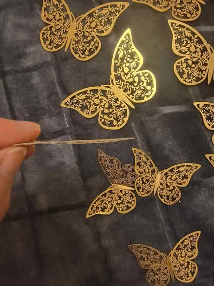 Photo of free Gold Colour Metal Butterflies (Isleworth TW7) #3