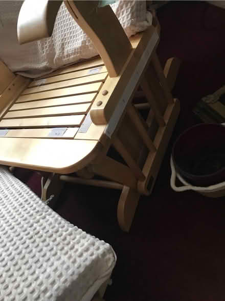 Photo of free Rocking chair with rocking stool (Horsford NR10) #1