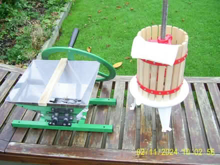 Photo of free 6 Litre Fruit, Apple Press & Fruit crusher (Great Asby CA16) #1