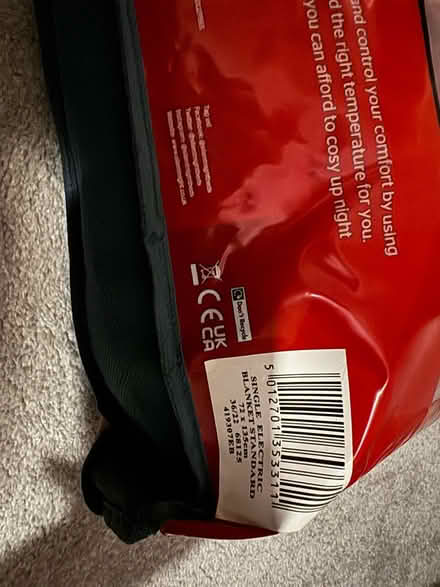 Photo of free Silenight Electric Blanket Single (RM14) #2