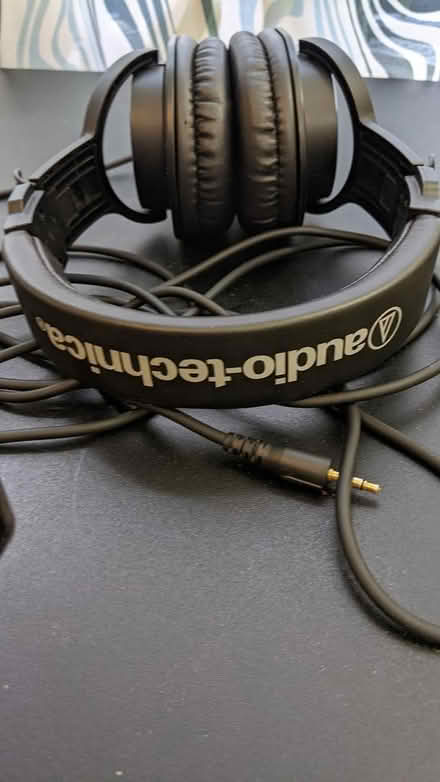 Photo of free Audio technica wired headphones (Sunnyside) #1