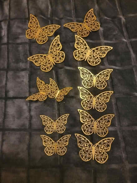 Photo of free Gold Colour Metal Butterflies (Isleworth TW7) #1