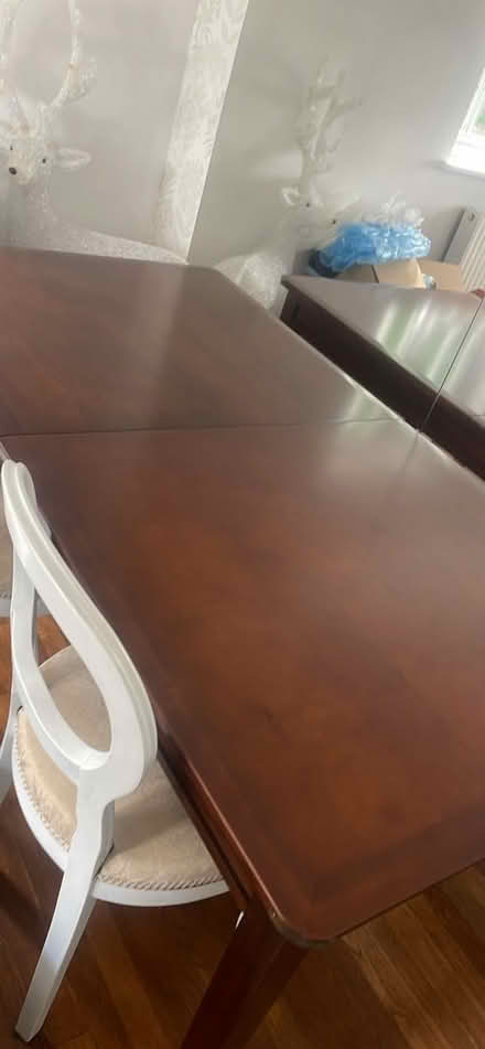 Photo of free Rosewood dining table (Esher) #3