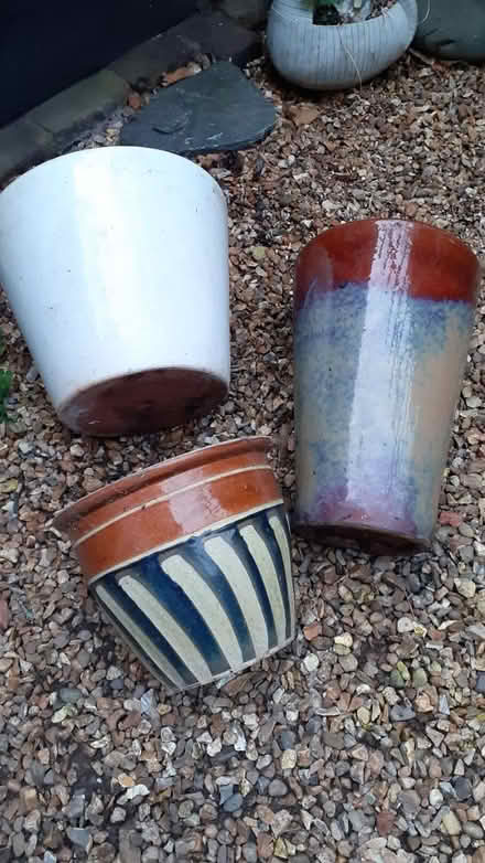 Photo of free Three outdoor planters (Audenshaw,M34) #1
