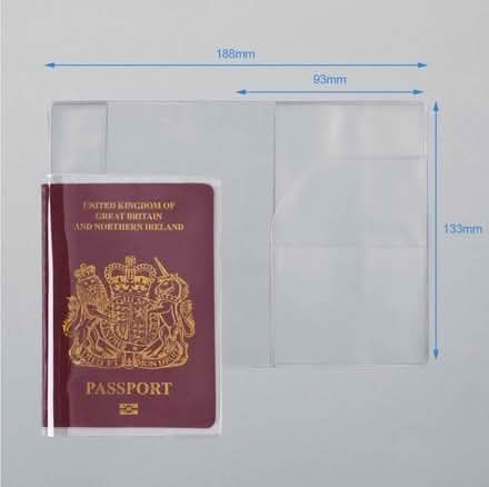 Photo of free Clear Transparent Passport Protector Covers x 4 (Altrincham WA15) #1