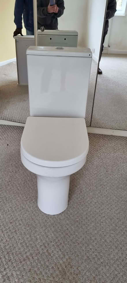 Photo of free Bathroom cabinet and toilet (Pittville GL50) #1