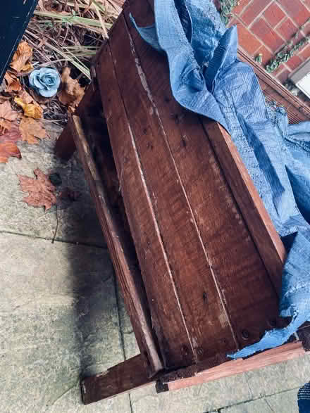 Photo of free very Large wooden Planter (Loughborough LE11) #1