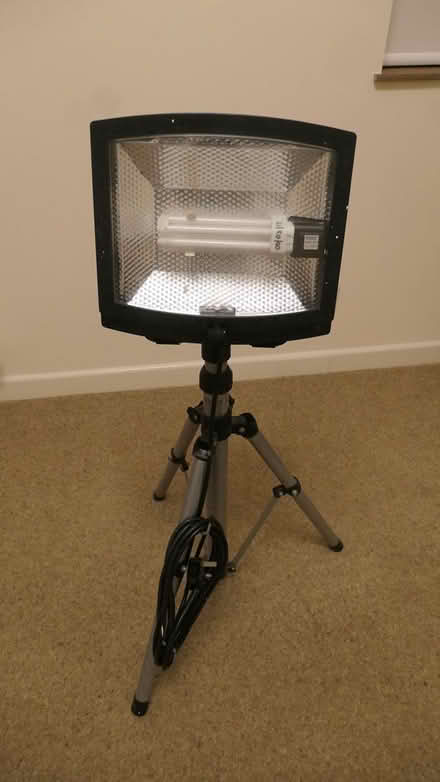 Photo of free Flourescent Work Lamp and Stand (Topsham) #1