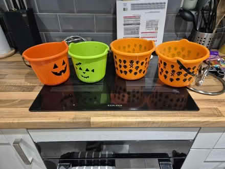 Photo of free Halloween buckets (SK7 Hazel Grove) #1