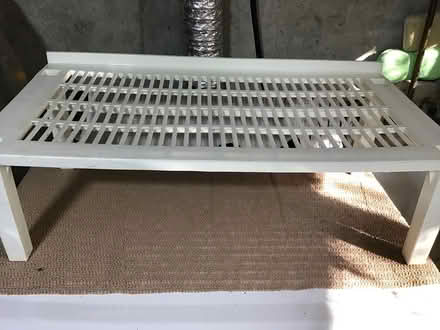 Photo of free Stacking plastic shelves (Conroy Rd & Walkley Rd) #1