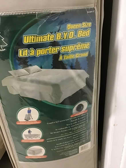 Photo of free Portable, inflatable bed and pump (Conroy Rd & Walkley Rd) #1