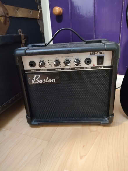 Photo of free Child/Teen electric guitar and Amplifier (Kenley CR8) #2