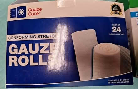 Photo of free Wound pads and rolled gauze (North Greenwood) #2