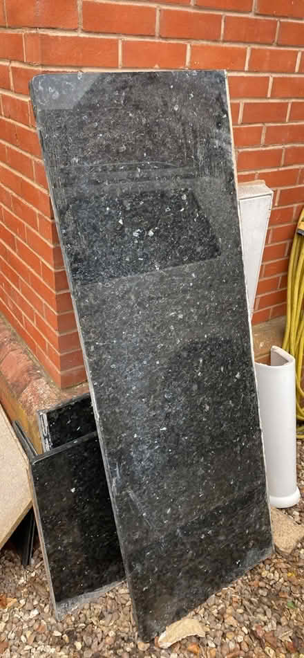 Photo of free Black granite worktop - 3 pieces (Exeter EX2 7) #1