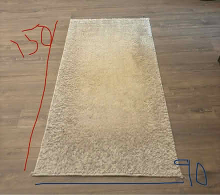 Photo of free Cream rug (L8) #1