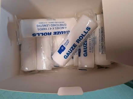 Photo of free Wound pads and rolled gauze (North Greenwood) #3