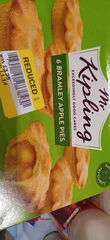 Photo of free Mr Kipling 6 Bramley apple pies (M1 city center) #1