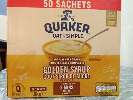 Photo of free Quaker Oat so Simple (BS15 9AB) #1
